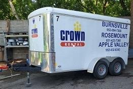 Rental store for TRAILER - Enclosed 12 Ft 4000lb SURGE in Burnsville MN