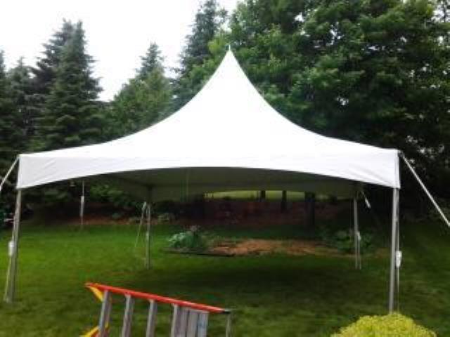 Rental store for CANOPY 20  X 20  TOPTEC Frame White in Burnsville MN
