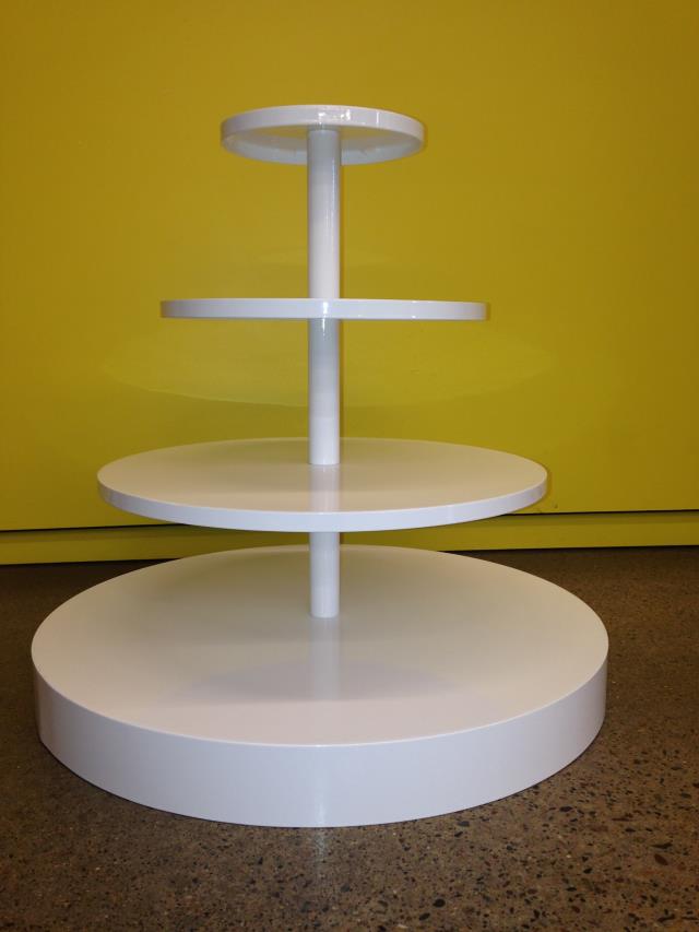 Where to find CUPCAKE STAND 4 TIER WHITE in Burnsville