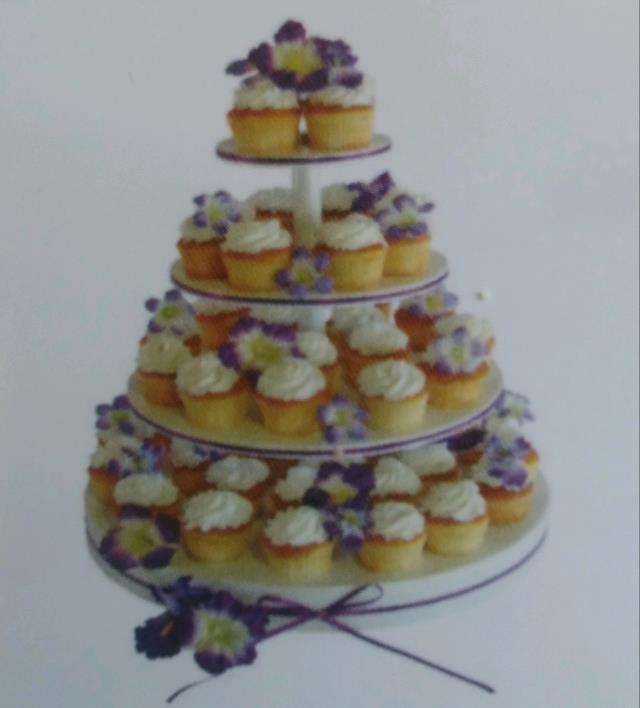Where to find CUPCAKE STAND 4 TIER WHITE in Burnsville